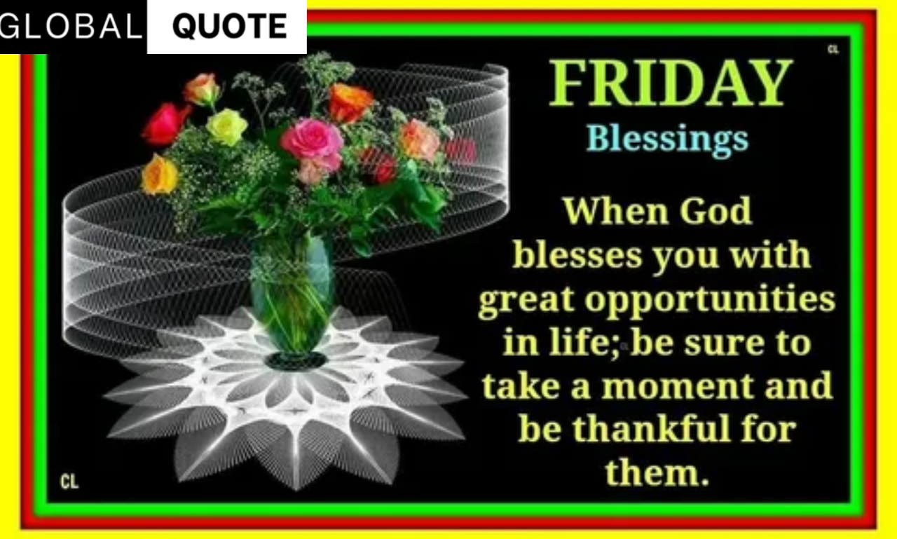 African American Spiritual Friday Blessings